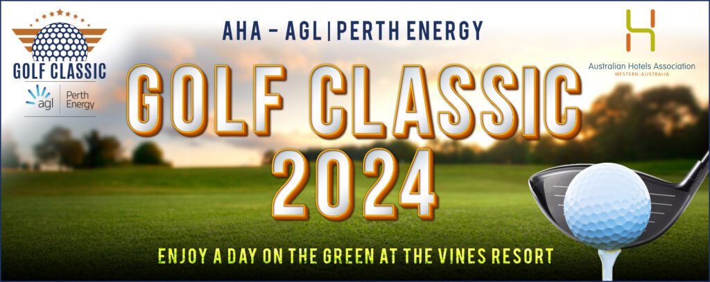 2024 AHA Golf Classic Australian Hotels Association WA   2024 GOLF Website Header 1024x407 